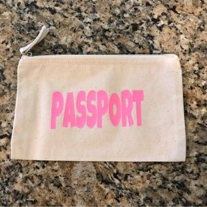 ▪️Passport Canvas Bag Holder